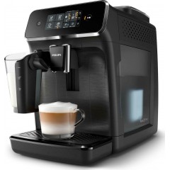 Philips EP2230/10 Series 2200 Αυτόματη Μηχανή Espresso 1500W Πίεσης 15bar για Cappuccino με Μύλο Άλεσης Μαύρη